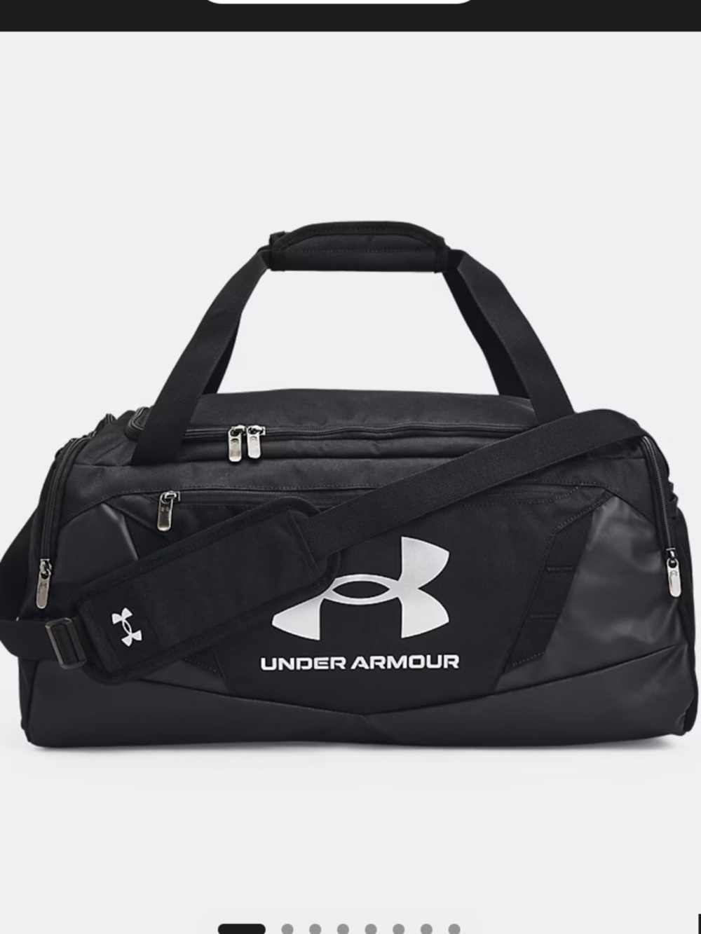 NWT Under Armour 5.0 Small Duffel Bag